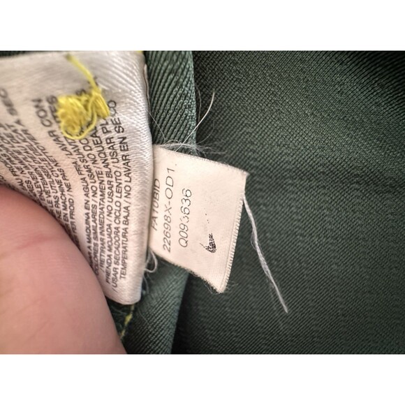 Nike Dri-FIT Oregon Ducks Polo Shirt XXL Green Yellow Track Team Gear Vintage - Picture 14 of 15